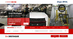 Desktop Screenshot of honda.gruposinal.com.br